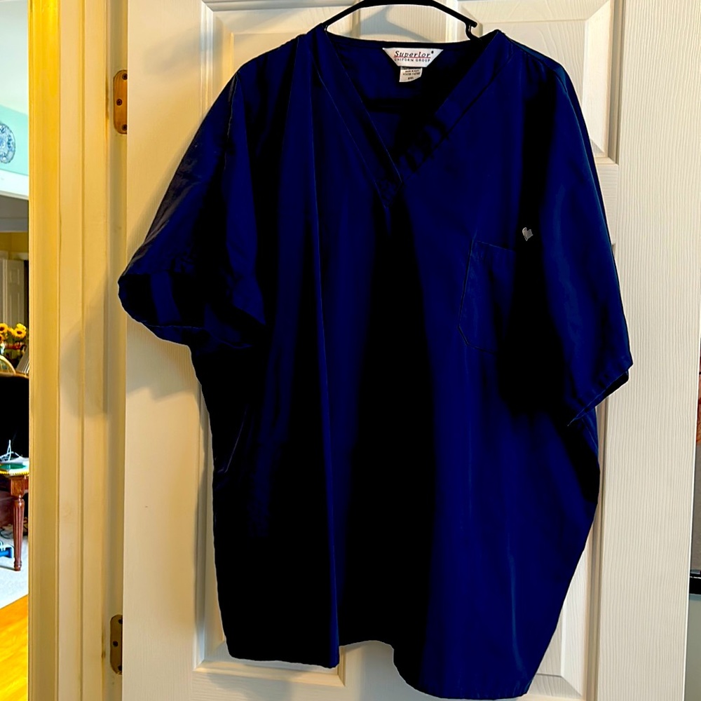 Nursing scrub top superior uniforms2X